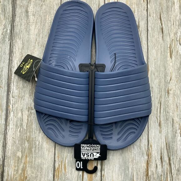 Men’s Comfy Tunnel Slide Sandals Shoes Size 10 - Picture 3 of 10